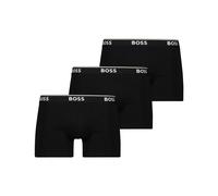 Hugo Boss Herren Boxershorts 3er Pack Baumwolle-Stretch Schwarz XXL