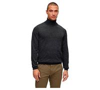 BOSS Herren Rollkragenpullover MUSSO-P aus Wolle Black (85) XXL