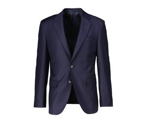 BOSS Herren Sakko mit Schurwolle L-HARVERS Slim Fit, blau, Gr. 58