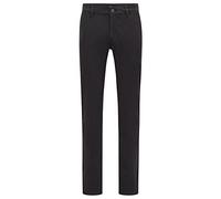 BOSS Herren Schino-Slim D Slim-Fit Casual-Chino aus angerauter Stretch-Baumwolle,Schwarz,31W / 32L