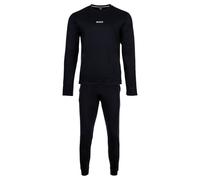 BOSS Herren Schlafanzug, lang - Xmas Long Set, Pyjama, Geschenkbox, Baumwolle Dunkelblau 2XL