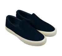 BOSS Herren Schuhe Freizeitschuh Slip-On Sneaker Aiden_Slon_sd, Farbe:Dunkelblau, Schuhgröße:EUR 44, Artikel:-401 Dark Blue