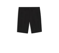 BOSS Slim-Fit Shorts aus wasserabweisendem Stretch-Gewebe - Style S_Commuter_10.5 inch, 50540337 Schwarz 50