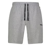 Sweatshorts BOSS "Mix&Match Short CW", Herren, Gr. XXL (56), N-Gr, grau (medium_grau_033), Sweatware, Obermaterial: 95% Baumwolle, 5% Elasthan, unifarben, Basic ca. Mitte Oberschenkel, Hosen Sweatshor