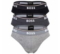 Hugo Boss Herren Slip aus Baumwolle, 3er-Pack | Herren Slip, bequeme Passform, ideal für den Alltag, bequeme Unterwäsche, Markenslip