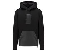 BOSS Herren SLY AJ Relaxed-Fit Kapuzen-Sweatshirt mit Logo-Aufnäher