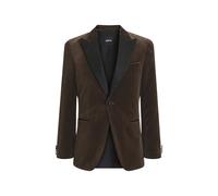 BOSS Slim Fit Sakko aus Seiden-Mix Modell 'Hutson' in Beige, Größe 48