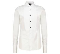 BOSS Herren Smokinghemd L-HAYS-TUXSPREAD, weiss, Gr. 40