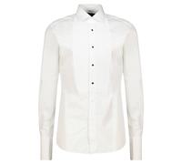 BOSS Herren Smokinghemd L-HAYS-TUXSPREAD, weiss, Gr. 43