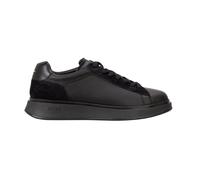 BOSS Herren Sneaker - Bulton Runn sdgrlt, Halbschuh, Schnürung, Echtleder, Logo 45 Schwarz