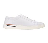 BOSS Herren Sneaker low - Clint Tenn ltt, Halbschuh, Echtleder, Logo 45 Weiß