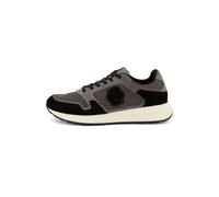BOSS Herren Sneaker mit Leder VINSTON_RUNN, anthrazit, Gr. 42EU