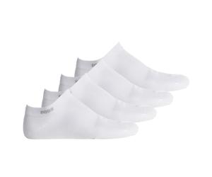 BOSS Herren Sneaker-Socken, 4er Pack - AS Uni CC, knöchellang, Baumwoll-Mix Weiß 43-46