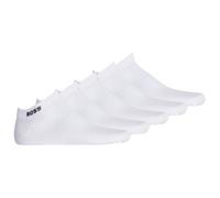 BOSS Herren Sneaker-Socken, 5er Pack - 5P AS Uni CC, kurz, Baumwoll-Mix, uni Weiß / 43-46 43-46 Weiß