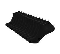 BOSS Herren Sneaker Socken Business Socks AS Uni CC 6 Paar, Farbe:Schwarz, Größe:47-50, Artikel:-001 black
