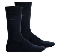 BOSS Herren Socken, 2 Paar - Marc RS Uni CC, Kurzsocken, Finest Soft Cotton 47-50 Blau