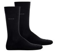 BOSS Herren Socken, 2 Paar - Marc RS Uni CC, Kurzsocken, Finest Soft Cotton 47-50 Schwarz