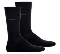 BOSS Herren Socken, 2 Paar - Marc RS Uni CC, Kurzsocken, Finest Soft Cotton Schwarz 39-42