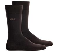 BOSS Herren Socken, 2er Pack - 2P RS Uni CC, Kurzsocken, Combed Cotton 39-42 Braun