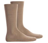 BOSS Herren Socken, 2er Pack - 2P RS Uni CC, Kurzsocken, Combed Cotton 47-50 Beige