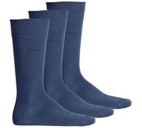 BOSS Herren Socken, 3er Pack - 3P RS Uni Colors CC, Finest Soft Cotton, Baumwoll-Mix Blau / 39-42 39-42 Blau