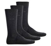 BOSS Socken mit Label-Detail im 3er-Pack in Anthrazit, Größe 39-42