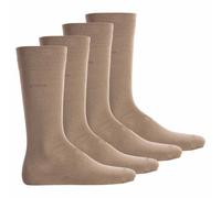 BOSS Herren Socken, 4er Pack - 4P RS Uni CC, Kurzsocken, Combed Cotton Beige 47-50