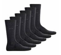 BOSS Herren Socken, 6er Pack - Finest Soft Cotton, Threepack RS Uni CC 47-50 Anthrazit