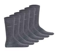 BOSS Herren Socken, 6er Pack - Finest Soft Cotton, Threepack RS Uni CC Grau / 39-42 39-42 Grau