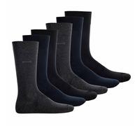 BOSS Herren Socken, 6er Pack - Finest Soft Cotton, Threepack RS Uni CC Mehrfarbig 39-42