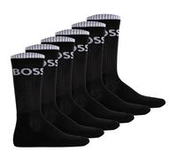 6PACK Socken Hugo Boss lang schwarz (50510168 001) M