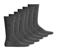 BOSS Herren Socken, 6er Pack - RS Uni Colors CC, Finest Soft Cotton, Baumwoll-Mix 39-42 Grau