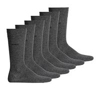 BOSS Herren Socken, Multipack - RS Uni Colors CC, Finest Soft Cotton, Baumwoll-Mix Grau 39-42 6er Pack (2x3P)