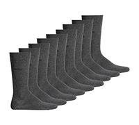 BOSS Herren Socken, Multipack - RS Uni Colors CC, Finest Soft Cotton, Baumwoll-Mix Grau 39-42 9er Pack (3x3P)