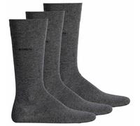 BOSS Herren Socken, 3er Pack - 3P RS Uni Colors CC, Finest Soft Cotton, Baumwoll-Mix Grau 43-46