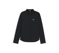 BOSS Herren ST Motion L Knitterfreies Hemd aus Baumwoll-Jersey mit natürlichem Stretch