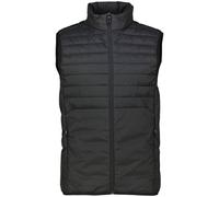 Steppweste BOSS GREEN "V Urbanex Vest", Herren, Gr. L, schwarz (schwarz001), Web, Obermaterial: 100% Polyester, unifarben, casual, regular fit hüftlang, hoch geschlossener Ausschnitt, Westen, mit soft