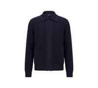 BOSS Herren Strickjacke ASPENO, marine, Gr. XL