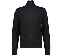 BOSS Herren Strickjacke AVAC_FZ Regular Fit, schwarz, Gr. S