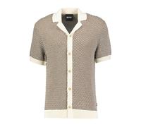 BOSS Herren Strickjacke C-ICONICO, weiss, Gr. XXL