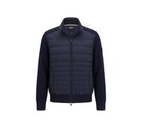 BOSS Herren Strickjacke H-FACENTE, marine, Gr. XL