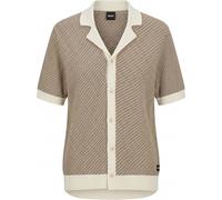 BOSS Herren Strickjacke H-LOMARE, offwhite, Gr. M
