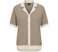 BOSS Herren Strickjacke H-LOMARE, offwhite, Gr. XL