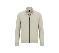 BOSS Herren Strickjacke KANOZIP_S, sand, Gr. XXXL