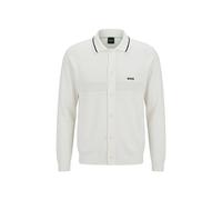 BOSS Herren Strickjacke KN_MEMBER, weiss, Gr. M