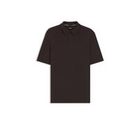 BOSS Herren Strickpolo H-NOLANO, braun, Gr. XL