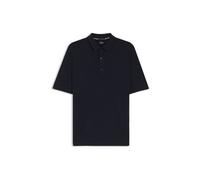 BOSS Herren Strickpolo H-NOLANO, marine, Gr. XL