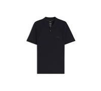 BOSS Herren Strickpolo KN_MOMENTUM-LITE, marine, Gr. XL