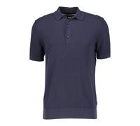 BOSS Herren Strickpoloshirt H-IANNOTTI, marine, Gr. XXL