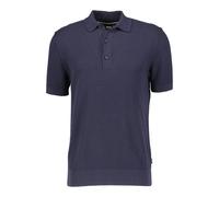BOSS Herren Strickpoloshirt H-IANNOTTI, marine, Gr. XXXL